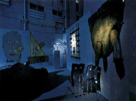 exhibition scene