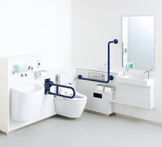 コンパクト多機能トイレパック・壁掛式
